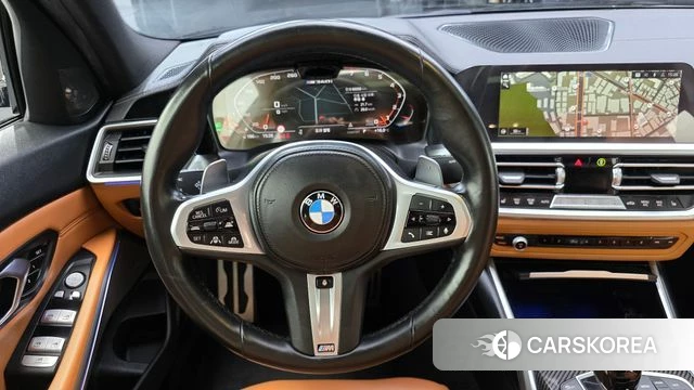 BMW 3 Series (G20) 2022 Черный из Кореи, фото 4