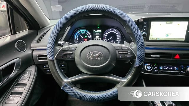 Hyundai Sonata Hybrid (DN8) 2021 Синий из Кореи, фото 4