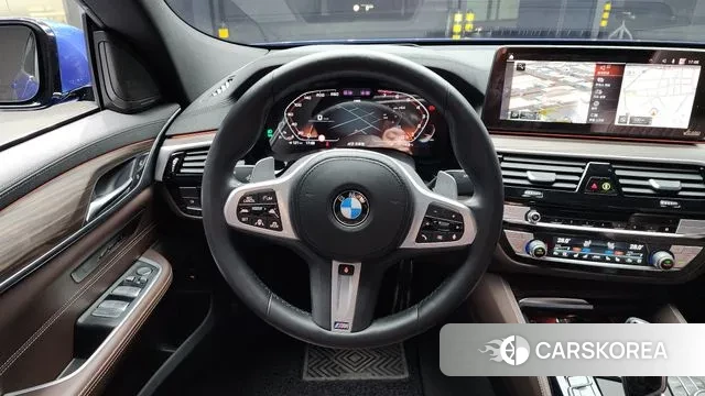 BMW 6 Series GT (G32) 2021 Синий из Кореи, фото 4