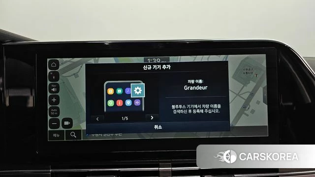 Hyundai The New Grandeur IG Hybrid 2021 Белый из Кореи, фото 4