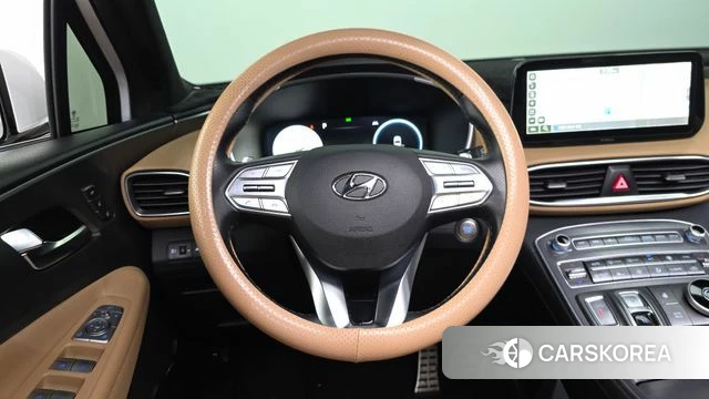 Hyundai The New Santa Fe 2021 Белый из Кореи, фото 4