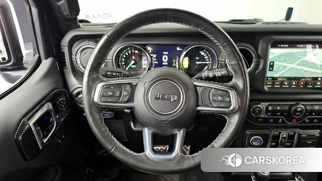 Jeep Wrangler (JL) 2022 Черный из Кореи, фото 4