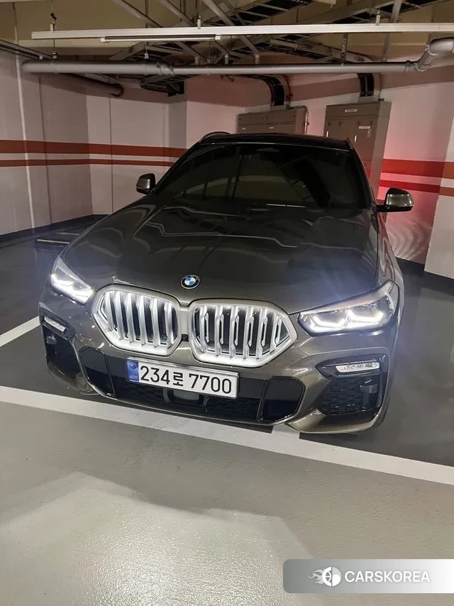 BMW X6 (G06) 2020 Песочный из Кореи, фото 4