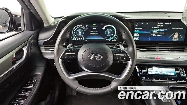 Hyundai The New Grandeur IG Hybrid 2022 Черный из Кореи, фото 4