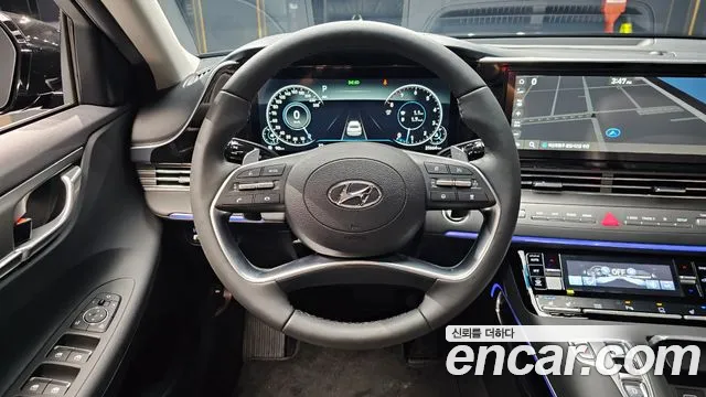 Hyundai The New Grandeur IG 2022 Черный из Кореи, фото 4