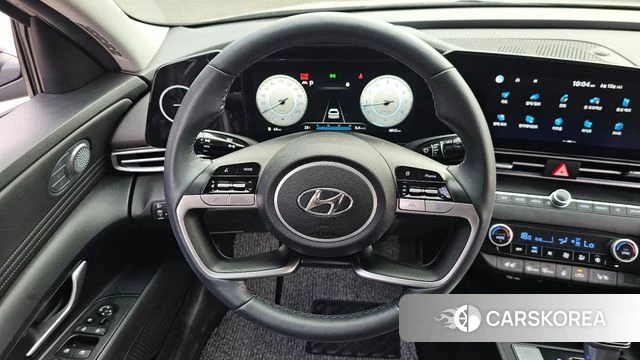 Hyundai Avante (CN7) 2021 Серебристо-серый из Кореи, фото 4