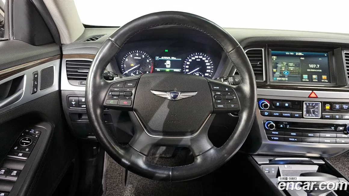 Genesis G80 2018 Черный из Кореи, фото 4