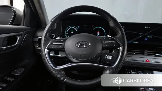 Hyundai The New Grandeur IG Hybrid 2021 Серый из Кореи, фото 4