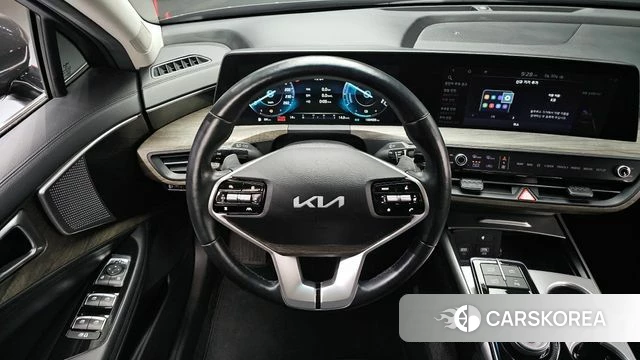 Kia K8 Hybrid 2022 Серый из Кореи, фото 4