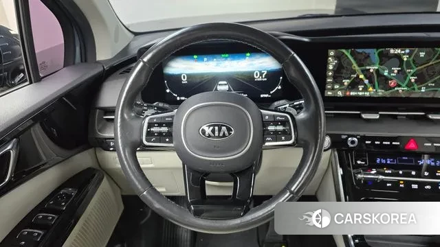 Kia Carnival 4th generation 2021 Небесно-голубой из Кореи, фото 4