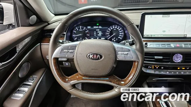 Kia More K9 2018 Серебристо-серый из Кореи, фото 4