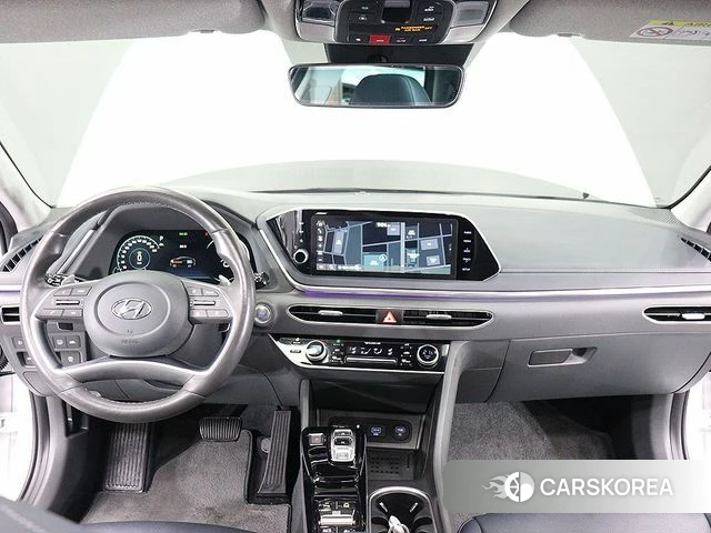 Hyundai Sonata Hybrid (DN8) 2021 Белый из Кореи, фото 4