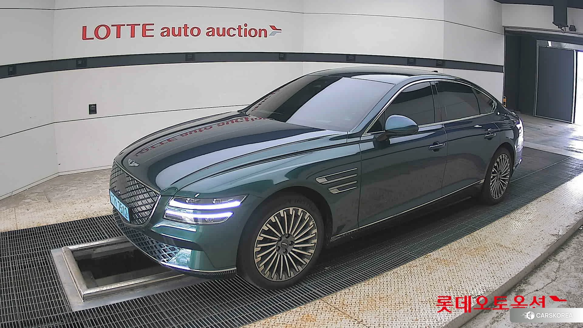 Hyundai G80 2022 Martira Blue (EV only) из Кореи, фото 4