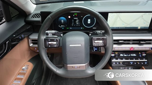 Hyundai Grandeur Hybrid (GN7) 2023 Черный из Кореи, фото 4