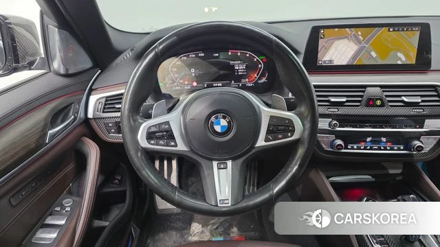 BMW 5 Series (G30) 2020 Черный из Кореи, фото 4