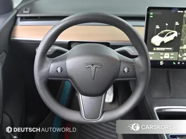 Tesla Model Y 2021 Белый из Кореи, фото 4