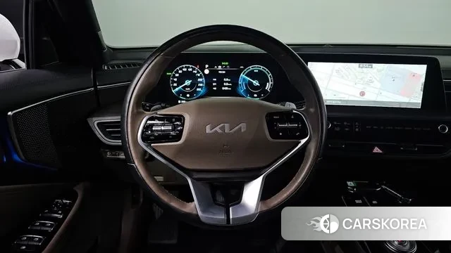 Kia K8 Hybrid 2022 Белый из Кореи, фото 4
