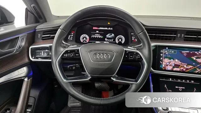 Audi A7 (4K) 2022 Черный из Кореи, фото 4