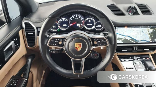 Porsche Cayenne (PO536) 2019 Синий из Кореи, фото 4