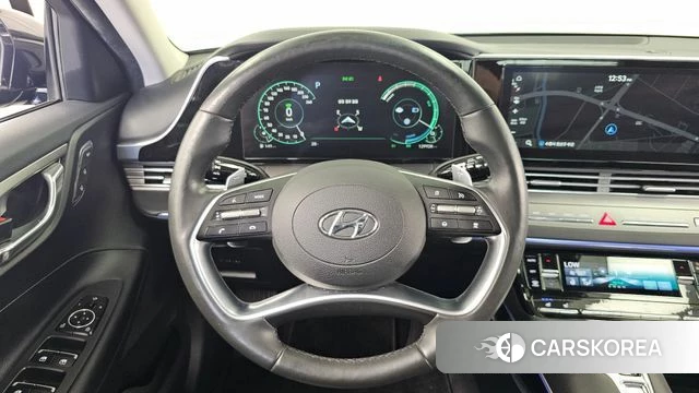 Hyundai The New Grandeur IG Hybrid 2021 Черный из Кореи, фото 4