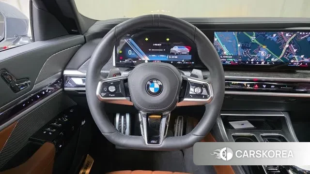 BMW 7 Series (G70) 2024 Серый из Кореи, фото 4