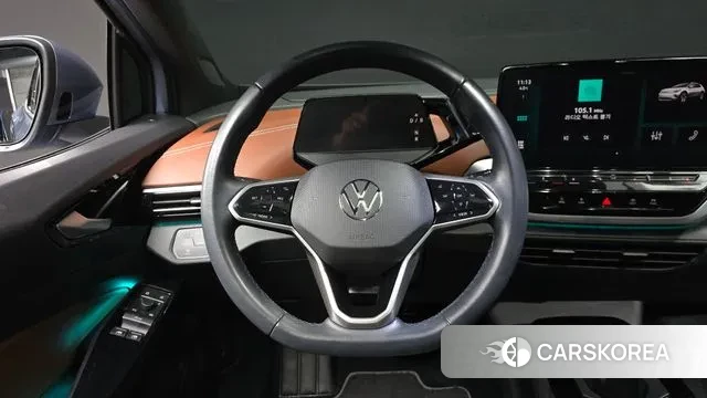 Volkswagen ID.4 2023 Светло-серебряный цвет из Кореи, фото 4