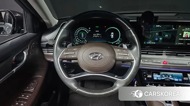 Hyundai The New Grandeur IG Hybrid 2021 Серый из Кореи, фото 4