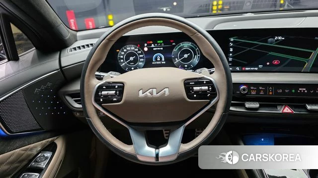 Kia K8 Hybrid 2024 Черный из Кореи, фото 4