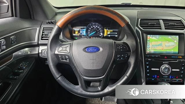 Ford Explorer 2018 Серый из Кореи, фото 4