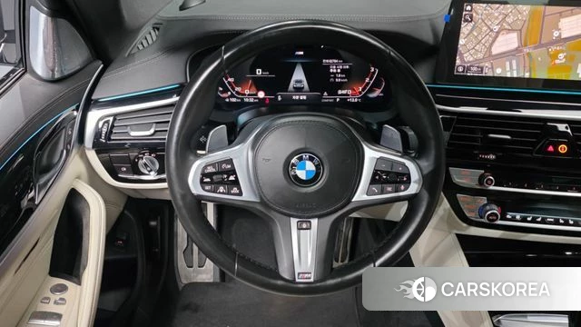 BMW 5 Series (G30) 2021 Синий из Кореи, фото 4