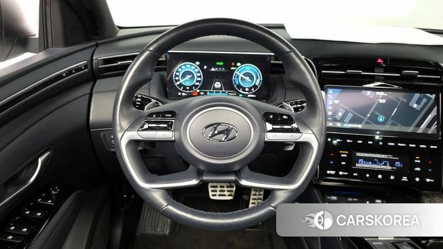 Hyundai Tucson Hybrid (NX4) 2023 Белый из Кореи, фото 4