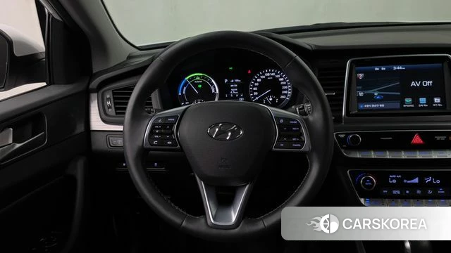 Hyundai Sonata New Rise Hybrid 2018 Белый из Кореи, фото 4