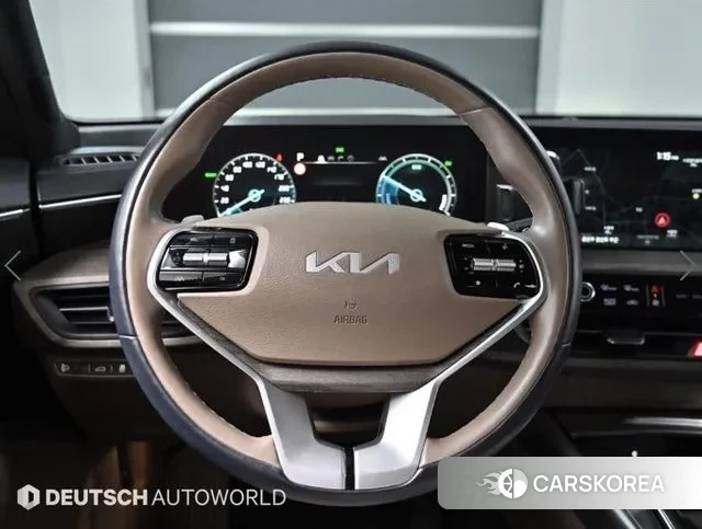 Kia K8 Hybrid 2022 Черный из Кореи, фото 4