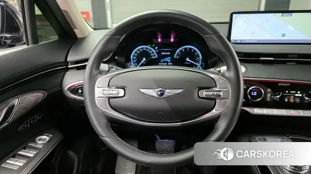Genesis GV70 2021 Черный из Кореи, фото 4