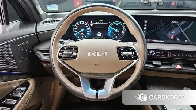 Kia K8 Hybrid 2023 Черный из Кореи, фото 4
