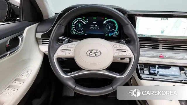 Hyundai The New Grandeur IG Hybrid 2022 Черный из Кореи, фото 4