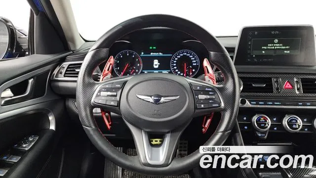 Genesis G70 2018 Синий из Кореи, фото 4