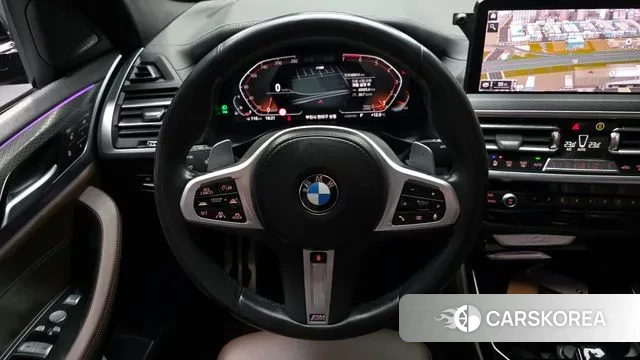 BMW X4 (G02) 2022 Черный из Кореи, фото 4