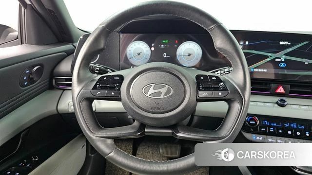 Hyundai The New Avante (CN7) 2023 Белый из Кореи, фото 4