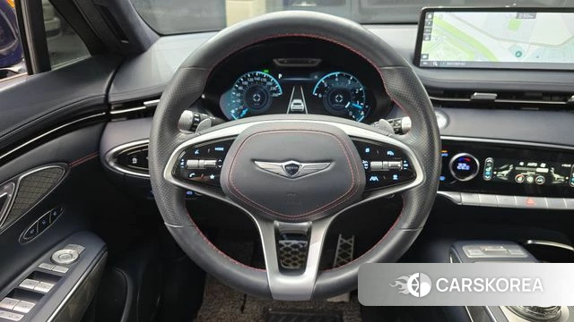 Genesis GV70 2022 Синий из Кореи, фото 4