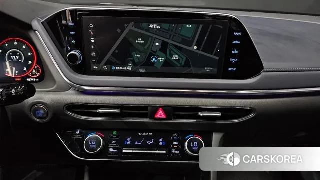 Hyundai Sonata (DN8) 2022 Серый из Кореи, фото 4