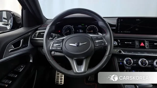 Genesis The New G70 2021 Черный из Кореи, фото 4