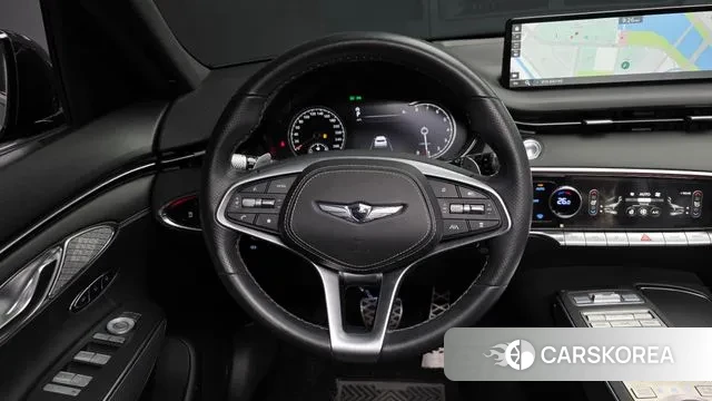 Genesis GV70 2022 Черный из Кореи, фото 4