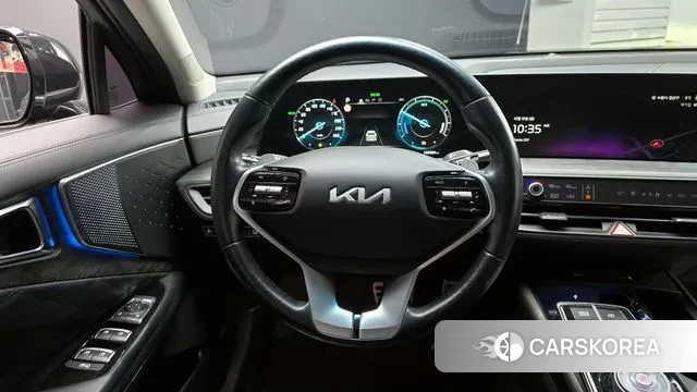 Kia K8 Hybrid 2021 Черный из Кореи, фото 4