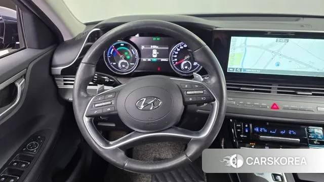 Hyundai The New Grandeur IG Hybrid 2021 Синий из Кореи, фото 4