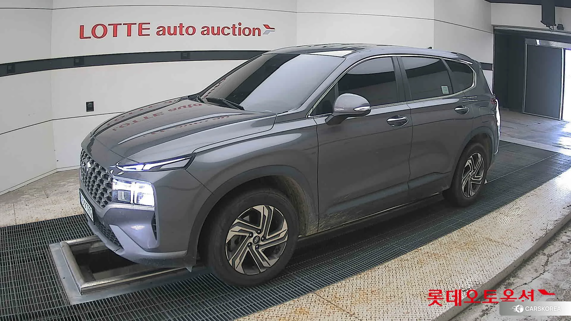 Hyundai Santa Fe 2022 Magnetic Grey Metallic из Кореи, фото 4