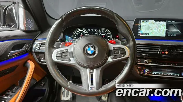 BMW M5 (F90) 2018 Белый из Кореи, фото 4