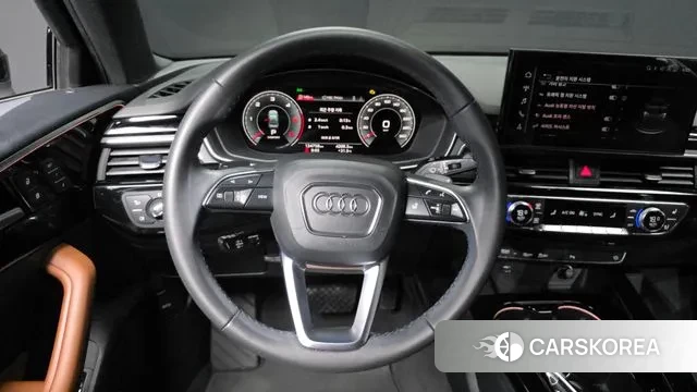 Audi A4 (B9) 2021 Черный из Кореи, фото 4