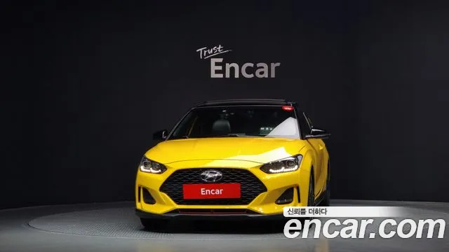Hyundai Veloster (JS) 2018 Желтый из Кореи, фото 4