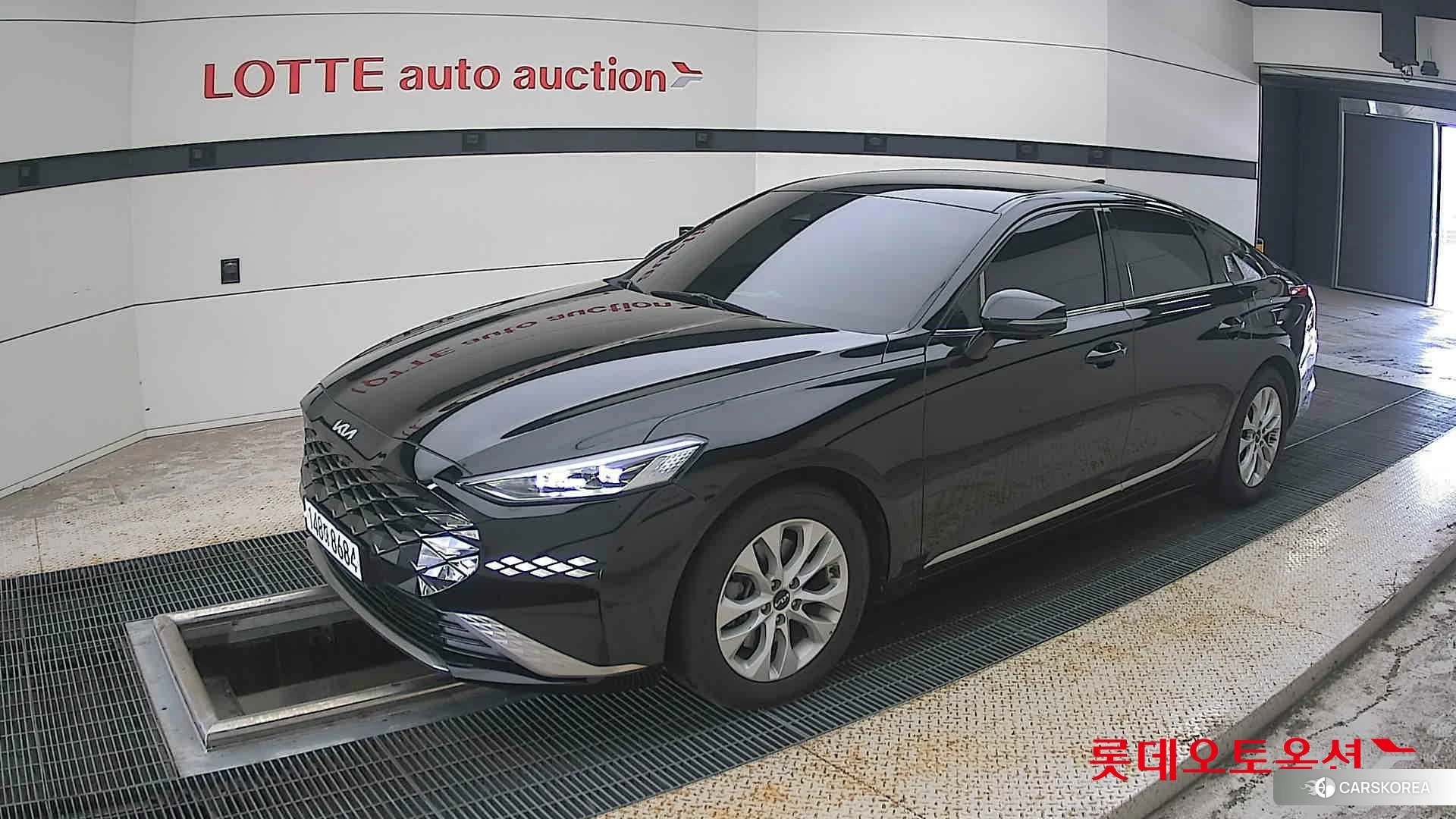Kia K8 2022 Aurora Black Pearl из Кореи, фото 4